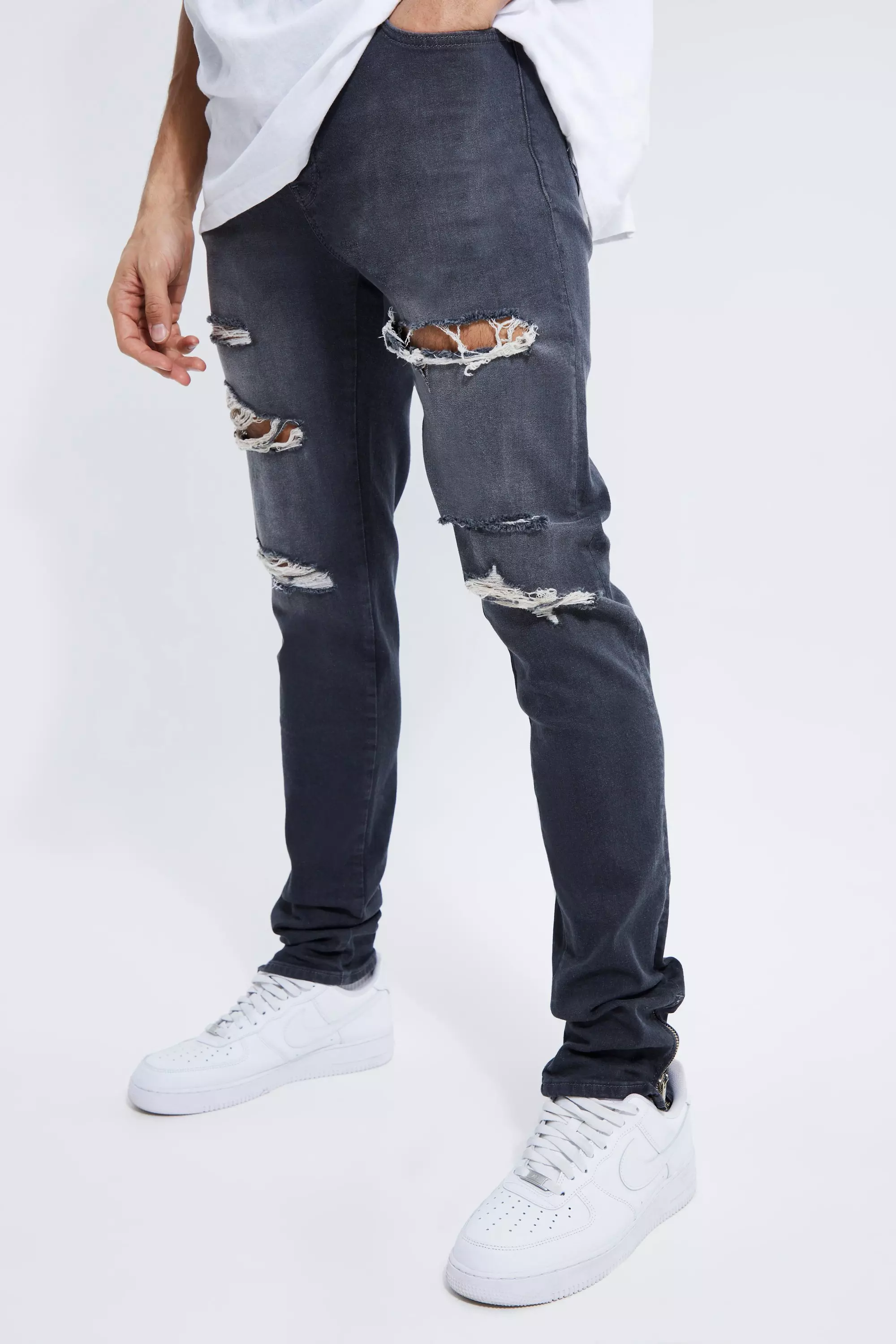 Jean avec zip hot sale